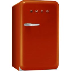 Smeg FAB10RO 55cm Fridge with Ice Box in Orange with Right Hand Hinge